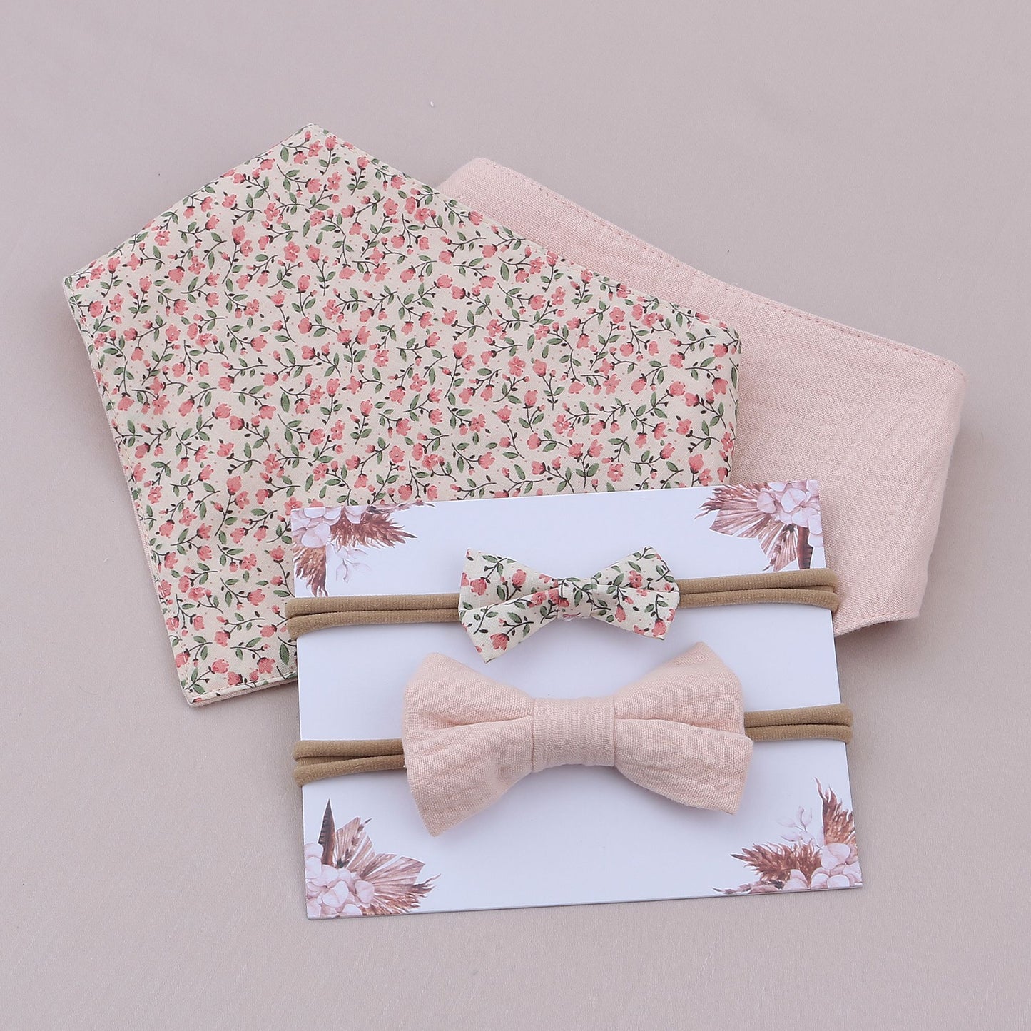 Roseline Bib and Bow