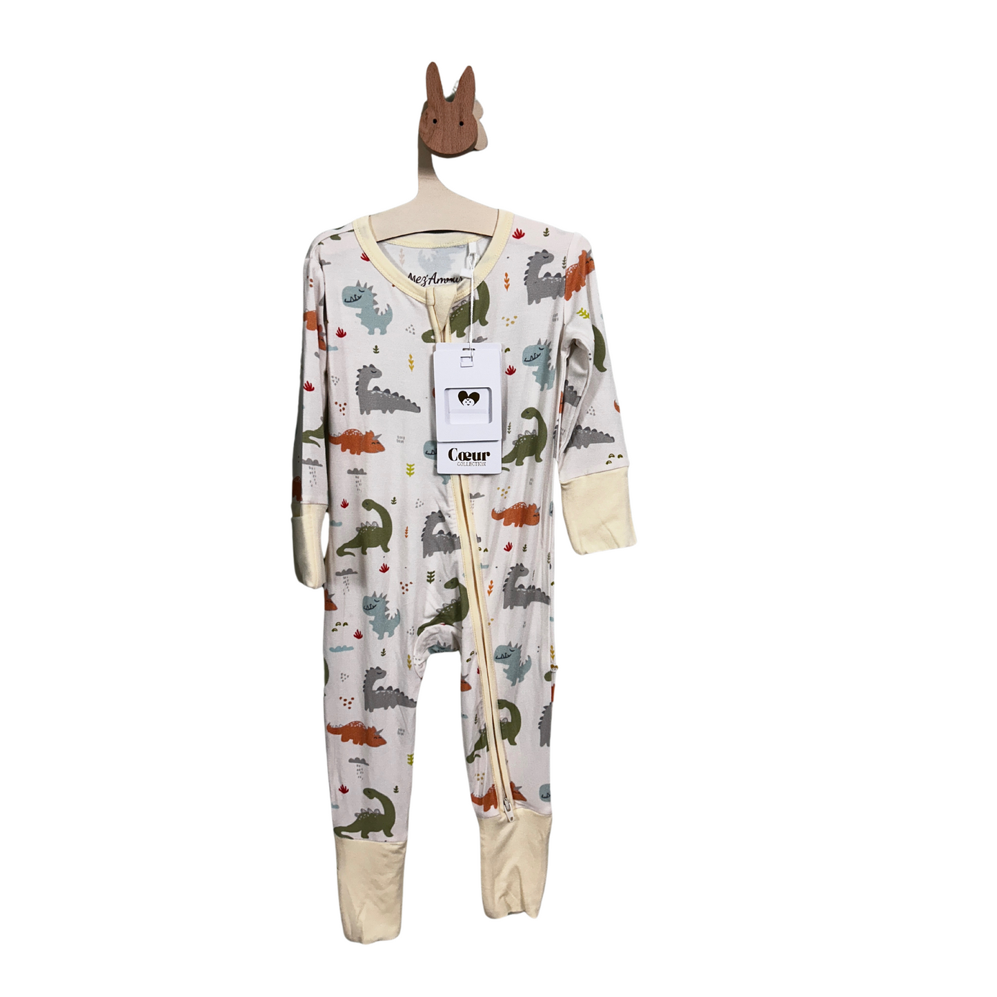 Dino | Convertible Zip Romper