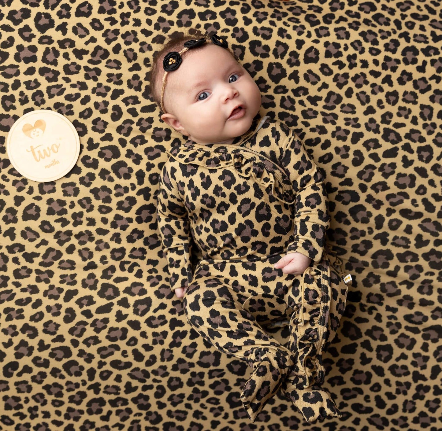 Lou | CloudVelcro™ Ruffle Romper