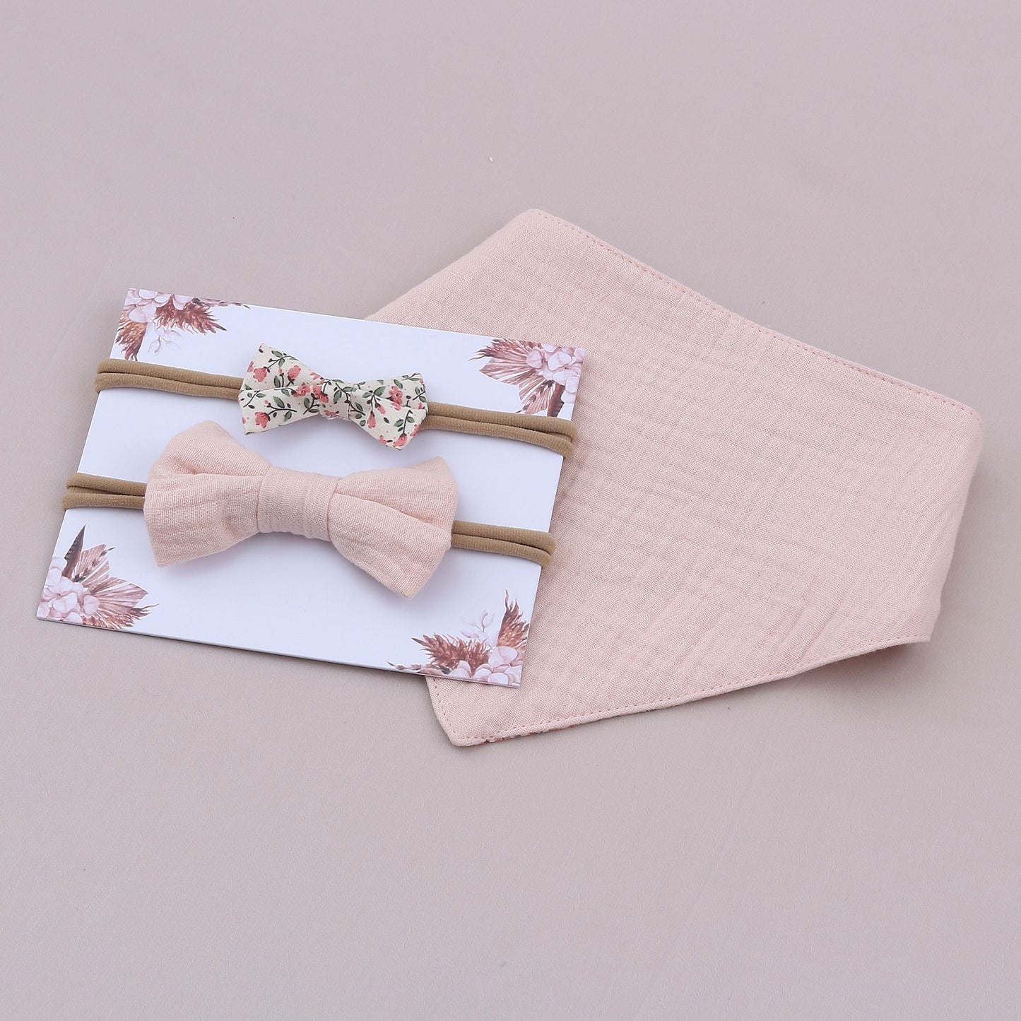 Roseline Bib and Bow