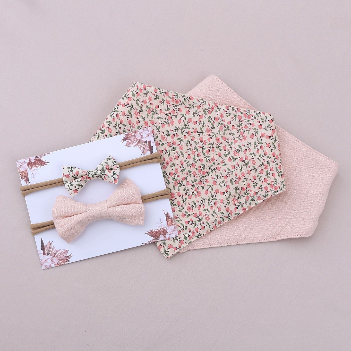 Roseline Bib and Bow