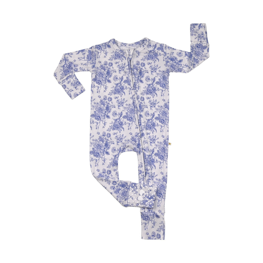 Estelle | Toile Convertible Zipper Romper