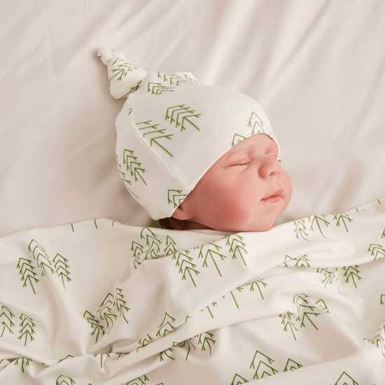 Oversized Swaddle Blanket | Pine