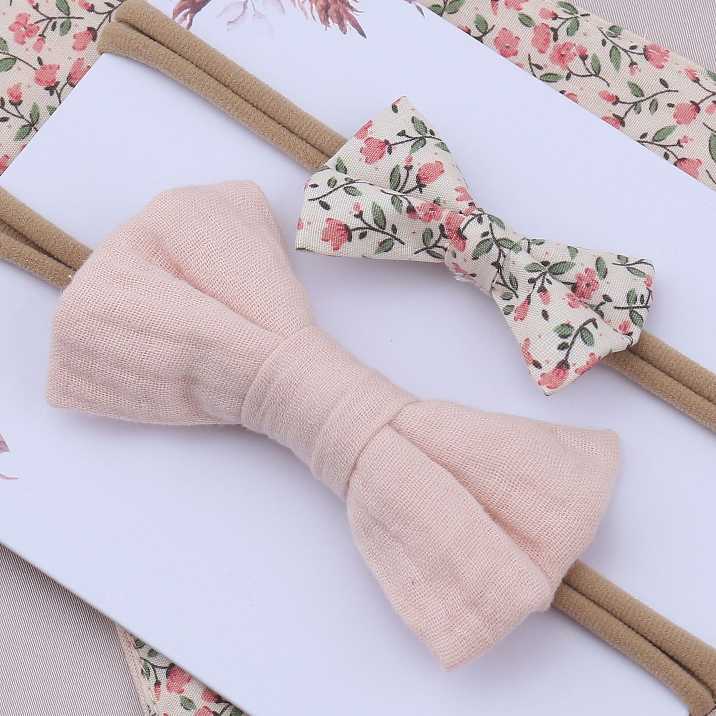 Roseline Bib and Bow